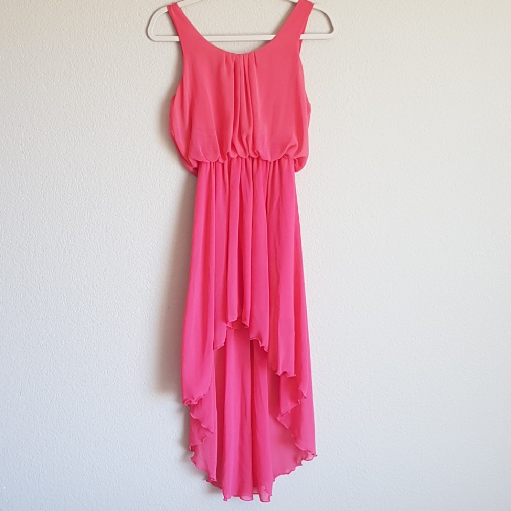 Love fit and flare baby pink dress